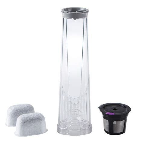 Keurig water filter starter kit - Keurig 2.0 Water Filter Starter Kit includes a water filter handle and two replacement filters. Compatible with Keurig 2.0 brewers to help ensure your beverages taste fresh each time. Handle is constructed from plastic material for a durable design. Built-in replacement date dial. Includes (1) water filter assembly and (2) water filter cartridges. Water Filter …